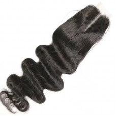 Raw Virgin Hair 2x6 lace closure body wave