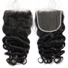 Raw Virgin Hair 5x5 lace closure loose wave