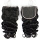 Raw Virgin Hair 5x5 lace closure loose wave