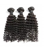 12A Raw Virgin Hair Bundles  deep curly