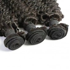 12A Raw Virgin Hair Bundles  deep curly
