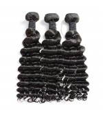 12A Raw Virgin Hair Bundles  deep wave 