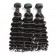 12A Raw Virgin Hair Bundles  deep wave 